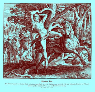 Morte di Assalonne, 2 Samuele da Julius Schnorr von Carolsfeld