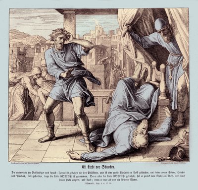 Morte di Eli da Julius Schnorr von Carolsfeld