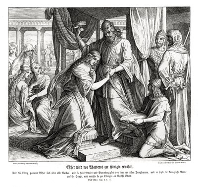 Ester diventa regina, Ester da Julius Schnorr von Carolsfeld