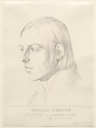 Johann Evangelist Scheffer von Leonhardshoff da Julius Schnorr von Carolsfeld