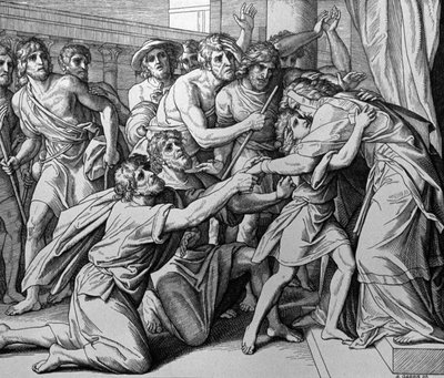 Giuseppe e i suoi fratelli da Julius Schnorr von Carolsfeld