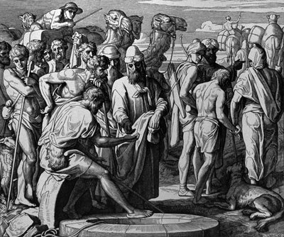 Giuseppe e i suoi fratelli da Julius Schnorr von Carolsfeld