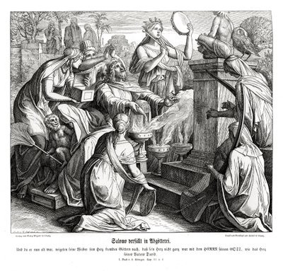Il re Salomone cade nell