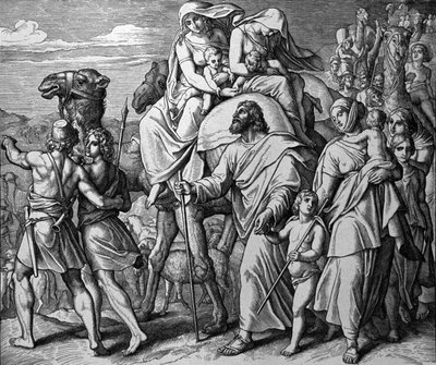 Vita di Giacobbe da Julius Schnorr von Carolsfeld