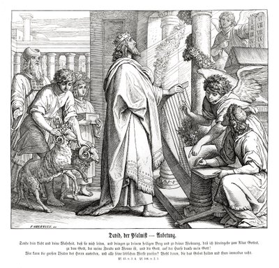 Salmi - adorazione da Julius Schnorr von Carolsfeld