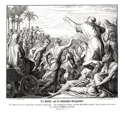 Ritorno da Babilonia, Esdra da Julius Schnorr von Carolsfeld