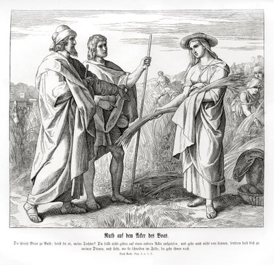 Ruth nei campi di Boaz, Ruth da Julius Schnorr von Carolsfeld