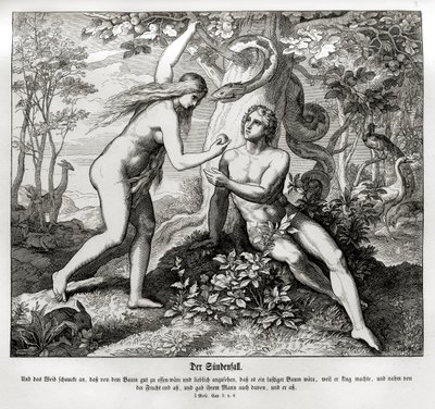La caduta, Genesi da Julius Schnorr von Carolsfeld