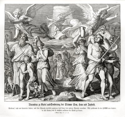 La Torre di Babele, Genesi da Julius Schnorr von Carolsfeld