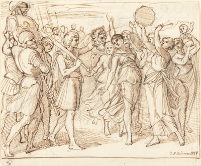 Il trionfo di Davide da Julius Schnorr von Carolsfeld