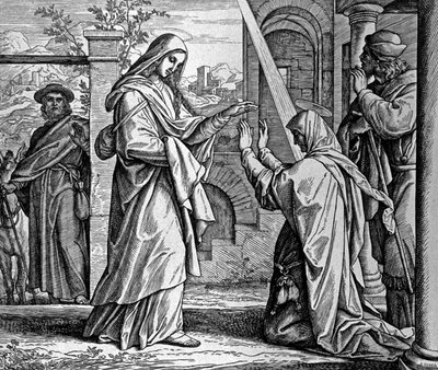Visitazione di Maria da Julius Schnorr von Carolsfeld