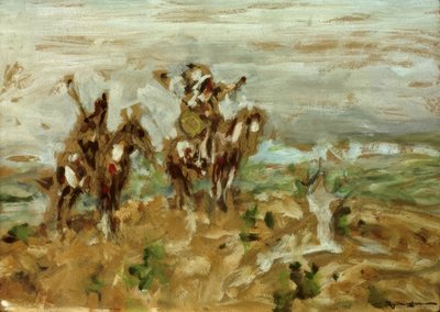 Esploratore degli indiani Blackfoot da Julius Seyler