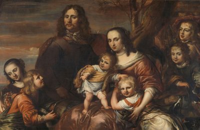 Una coppia con sei figli da Jurgen Ovens