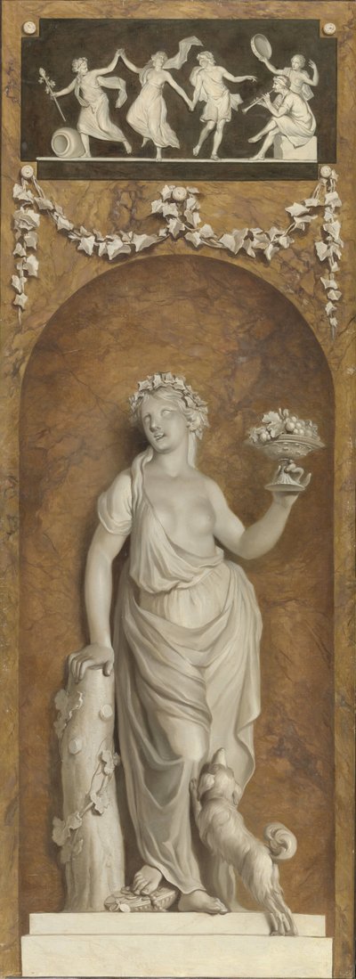 Pittura Murale con Baccante da Jurriaan Andriessen