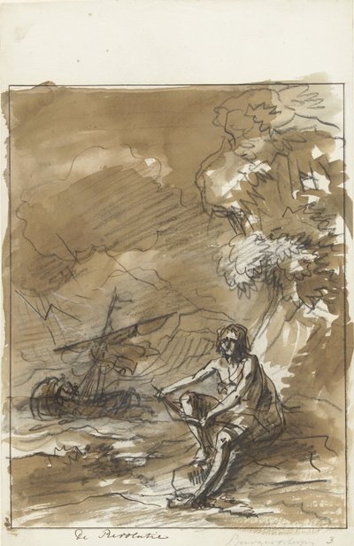 La Rivoluzione, decorazione sulla Piazza del Re, 1795 da Jurriaan Andriessen