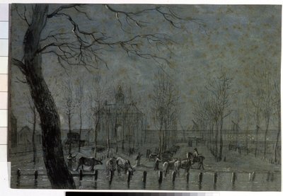 La porta di Utrecht in Olanda da Jurriaan Andriessen