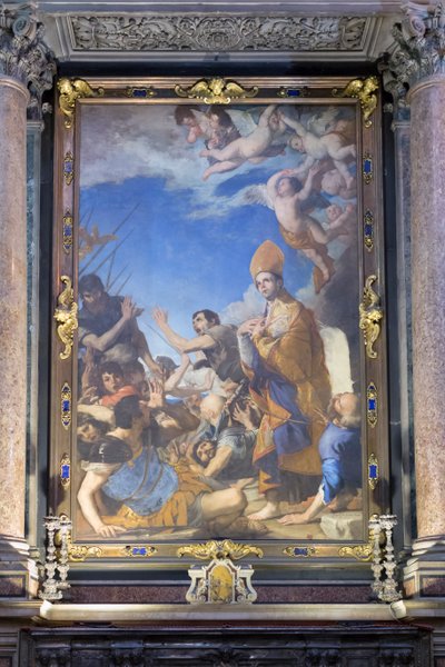 San Gennaro emerge illeso dalla fornace da Jusepe de (1591 1652) Ribera