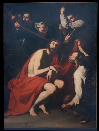 Cristo deriso e coronato di spine, c.1638 da Jusepe de Ribera
