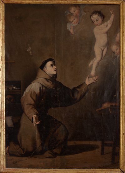 San Antonio de Padua (copia di José Ribera) da Jusepe de (c.1590 1652) (after) Ribera