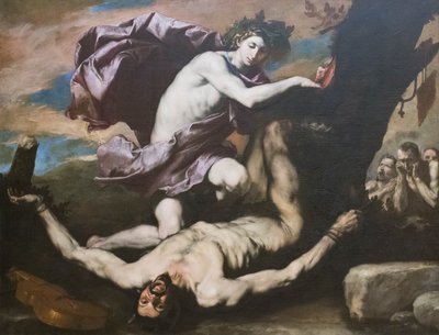 Apollo e Marsia da Jusepe de Ribera