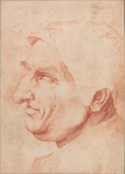 Testa di un uomo da Jusepe de Ribera