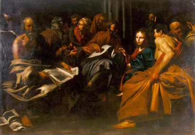 Gesù tra i dottori da Jusepe de Ribera