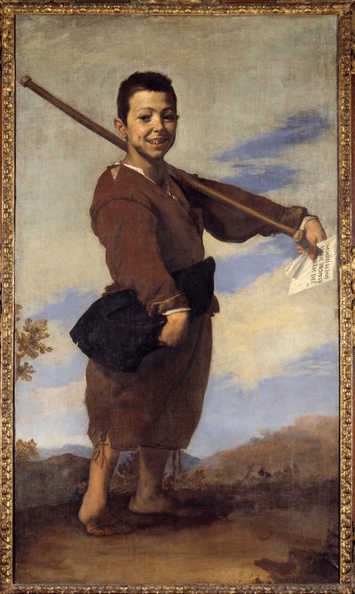Il piede torto da Jusepe de Ribera