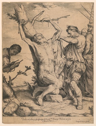Martirio di San Bartolomeo da Jusepe de Ribera