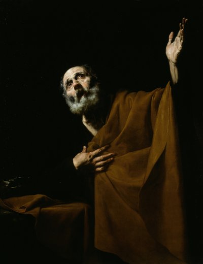 San Pietro penitente, 1628-32 da Jusepe de Ribera