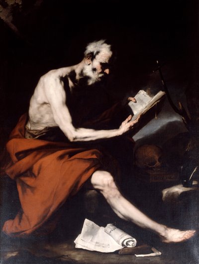 San Girolamo, XVII secolo da Jusepe de Ribera