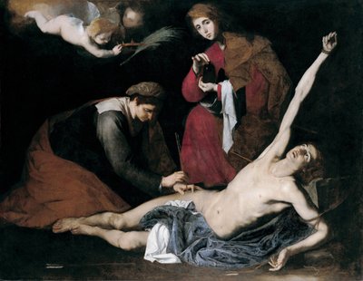 San Sebastiano curato dalle Sante Donne da Jusepe de Ribera