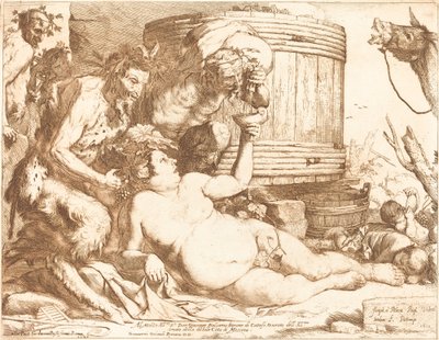 Il Sileno ubriaco da Jusepe de Ribera