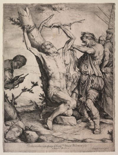 Il martirio di San Bartolomeo, 1624 da Jusepe de Ribera