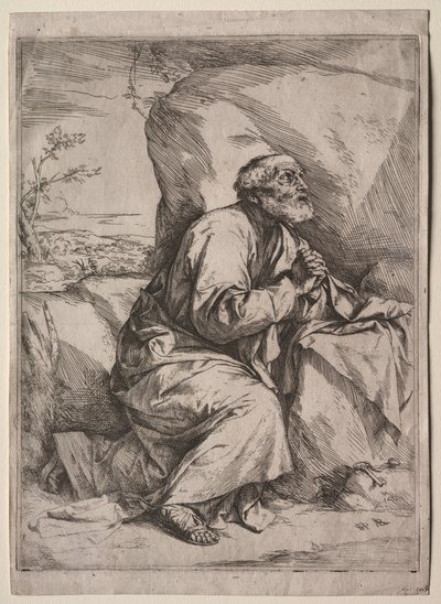 San Pietro penitente da Jusepe de Ribera