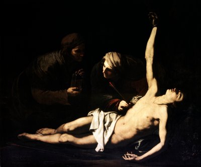 I santi Sebastiano, Irene e Lucia, 1628 da Jusepe de Ribera