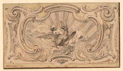 Progetto per un Pannello Ornamentale da Juste Aurèle Meissonnier