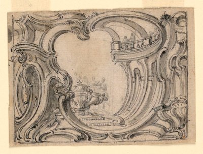Progetto per un pannello ornamentale da Juste Aurèle Meissonnier