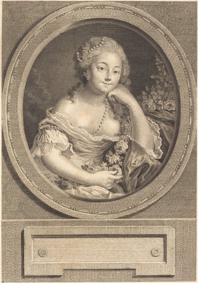 Il leggero indumento da Juste Chevillet after Pierre Antoine Baudouin