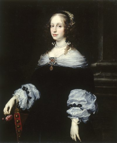 Ritratto della Contessa Teresa Dudley di Carpegna da Justus Sustermans