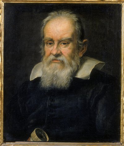 Ritratto di Galileo Galilei detto Galilei, astronomo italiano da Justus Sustermans