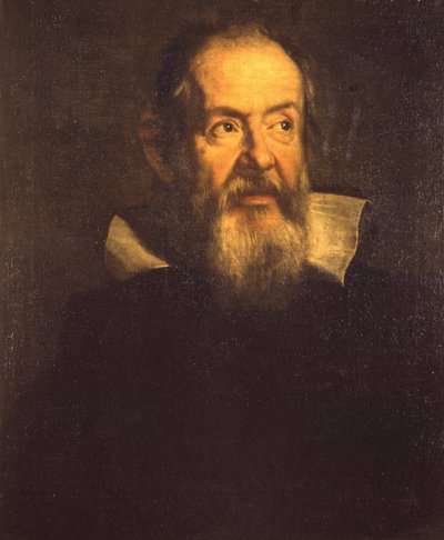 Ritratto di Galileo Galilei da Justus Sustermans
