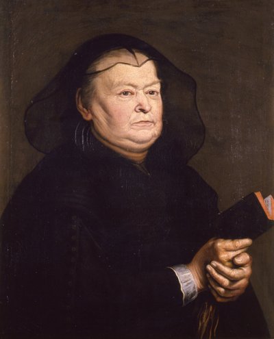Ritratto di una vedova, 1630-1640 da Justus Sustermans