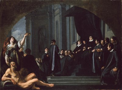 I senatori di Firenze giurano fedeltà a Ferdinando II de