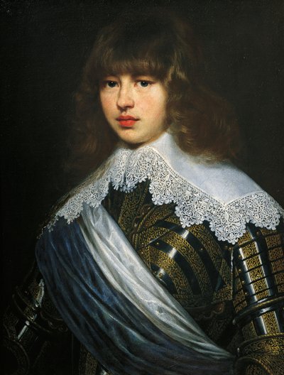 Ritratto di Cristiano V di Danimarca da Justus Suttermans