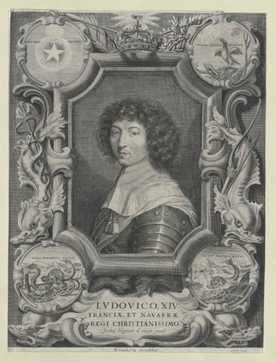 Re di Francia Luigi XIV da Justus van Egmont
