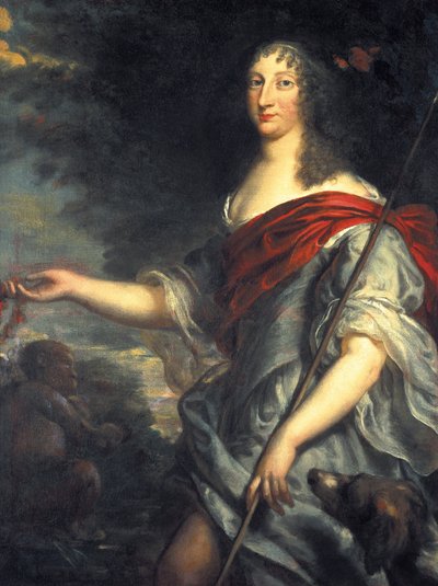 Ritratto della regina Cristina di Svezia come Diana (1626-1689) da Justus van Egmont