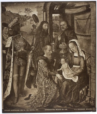 Adorazione dei Magi da Justus van Gent