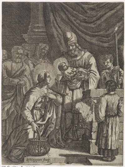 Presentazione di Cristo al tempio da Justus van den Nijpoort