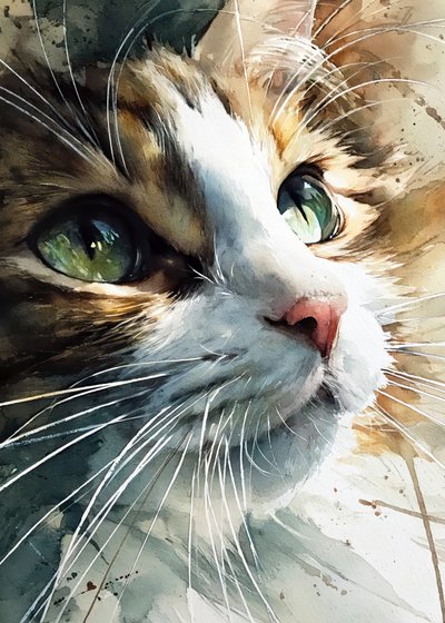 Occhi di gatto curiosi da Justyna Jaszke