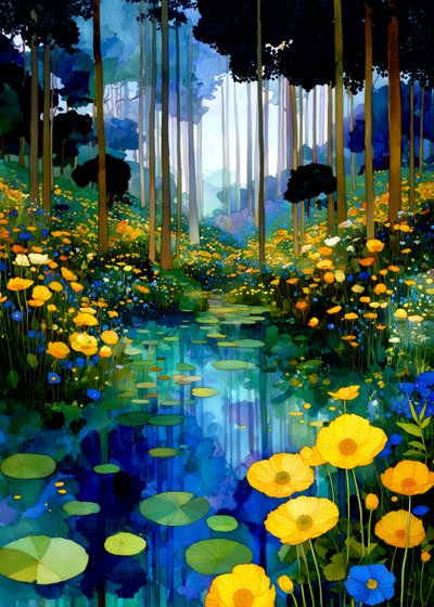 Flora By Klimt 8 da Justyna Jaszke